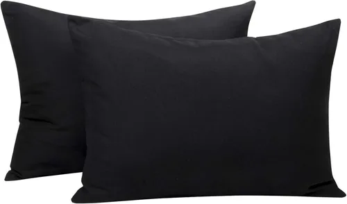 Miniatura 22 de NTBAY Fundas de almohada de microfibra para niños pequeños con cierre de sobre, paquete de 2 fundas de almohada 100% de microfibra cepillada, súper