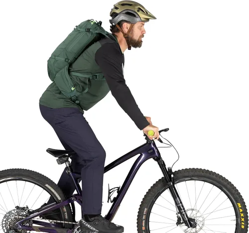 Miniatura 13 de Osprey Raptor 10L Mochila de ciclismo de montaña para hombre con depósito hidráulico, gris frontón Pediment Gris