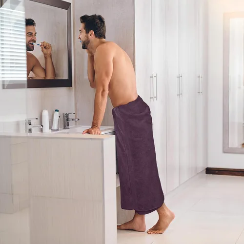 Miniatura 3 de Utopia Towels - Toalla de baño gigante, 2 unidades, 17.69 oz/yd2 (600 gsm), 100% algodón hilado en anillo, altamente absorbentes y de secado rápido