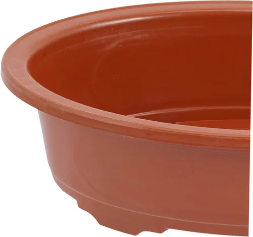 Miniatura 6 de HANABASS 4 macetas de plástico para decoración de habitación, macetas de jardín para interiores y exteriores, bonsái, macetas de plástico