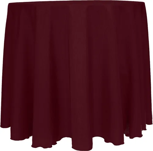 Miniatura 63 de Mantel reversible de satén Shantung de Ultimate Textile Majestic 96" redondo, Satin, Paquete de 2