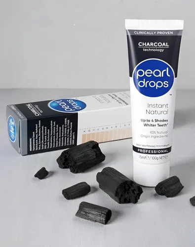 Miniatura 2 de Pearl Drops Carbón activado blanco natural instantáneo 2.5 fl oz