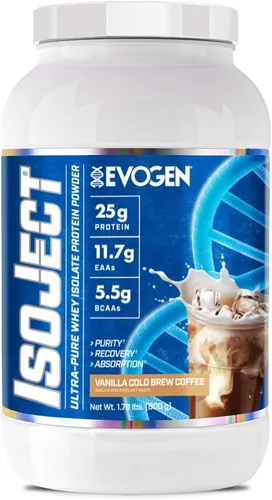 Miniatura 26 de Evogen Isoject - Aislado de proteína de suero Proteína de suero en polvo ultra pura con enzimas encendedoras, BCA y EAA Absorción y recuperación
