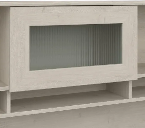 Miniatura 8 de Bush Home Cabot - Mueble de escritorio (60 W, color lino y roble blanco)