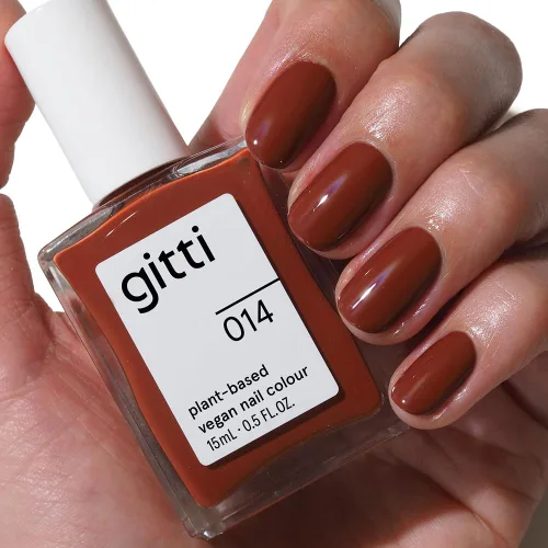 Miniatura 27 de gitti Esmalte de uñas a base de plantas No tóxico, libre de 30, basado en ingredientes de origen natural, libre de crueldad, vegano