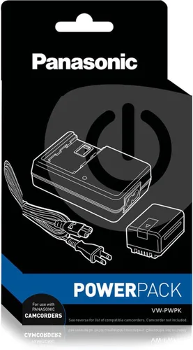 Miniatura 3 de Panasonic Paquete de alimentación para videocámara de consumo, negro (VW-PWPK)