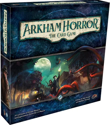 Miniatura 17 de Arkham Horror The Card Game Shattered Aeons Mythos Pack – ¡Descubre verdades cósmicas! Juego de cartas cooperativo viviente, a partir de 14 años