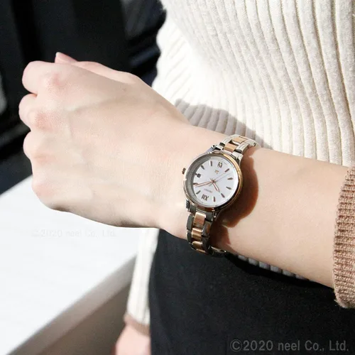 Miniatura 4 de Orient RN-WG0415A iO Ladies Metal Natural & Plain Solar Reloj Enviado desde Japón, Moderno