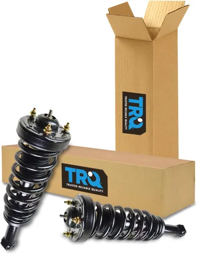 Miniatura 297 de TRQ Conjunto de Amortiguador y Resorte Delantero Cargado con Resorte Helicoidal Pre-ensamblado Compatible con Jeep Cherokee Limited AWD 14-22 Sin