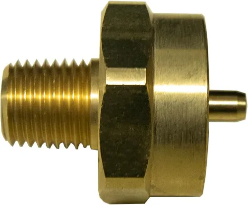 Miniatura 3 de Mr. Heater F273754 Rosca de tubo macho 1/4 x 1 "-20 hembra de rosca de cilindro desechable, multicolor, regular