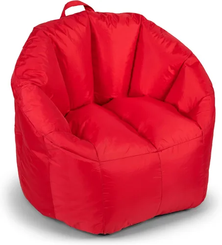 Miniatura 26 de Big Joe Milano - Silla de Puf con Cuero Montana Negro Vibe