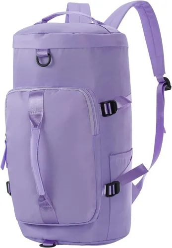 Mochila de viaje de 30 litros para mujer bolsa de deporte para gimnasio bolsa de lona al aire libre con compartimento para zapatos fin de semana