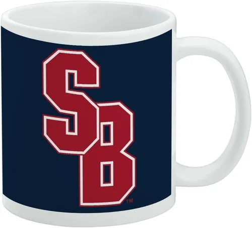 Miniatura 224 de GRAPHICS & MORE Taza de café de cerámica con logotipo secundario de la Universidad Bob Jones, tazas de regalo novedosas para café, té y bebidas Logo