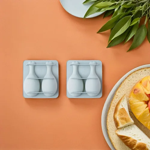 Miniatura 9 de YARNOW Cook Mold - Molde de silicona para tartas, 2 piezas, diseño de pierna de pollo, herramienta para hornear para pastel de chocolate y galletas
