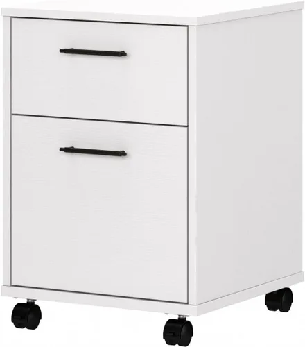 Miniatura 11 de Bush Furniture Key West - Archivador con 2 cajones Organización móvil para oficina en casa Pequeño almacenamiento debajo del escritorio sobre