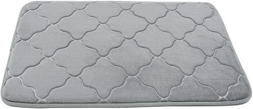 Miniatura 6 de Alfombra antideslizante de Baño con Relieve De Adoquines, Alfombra Antideslizante De Vellón Coral Para Bañera, Suelo De Ducha, Felpudo, Almohadilla