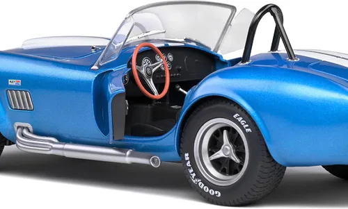 Miniatura 4 de Solido 421183910 AC Cobra MKII 427 (1965) Otra licencia Mk II modelo juguete, azul metálico, escala 1:18