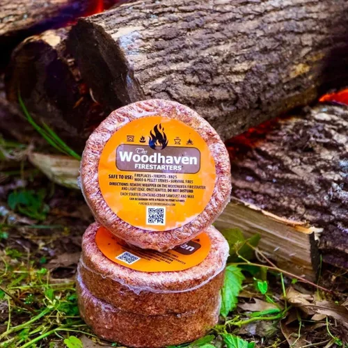 Miniatura 5 de Woodhaven Firestarters de luz fácil – Fabricado con madera de cedro natural – Fabricado en los Estados Unidos – Ideal para iniciar fuegos