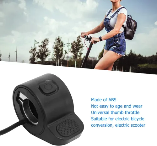 Miniatura 2 de Alomejor Acelerador eléctrico de la vespa, acelerador derecho derecho universal del pulgar para la vespa eléctrica