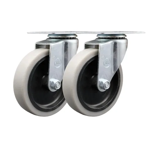Miniatura 7 de Service Caster Marca – Compatible con/reemplazo para – Carritos de limpieza de conserje – Se adapta a la mayoría de carritos de limpieza Rubbermaid