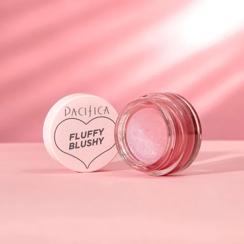 Miniatura 6 de Pacifica Beauty Rubor cremoso Fluffy para mejillas + labios Crema, ligero, versátil, fórmula fácil de usar Colágeno vegano hidratante Blushed