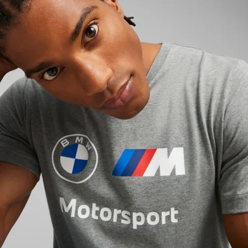 Miniatura 5 de PUMA Camiseta estándar con logotipo BMW M Motorsport Essentials para hombre