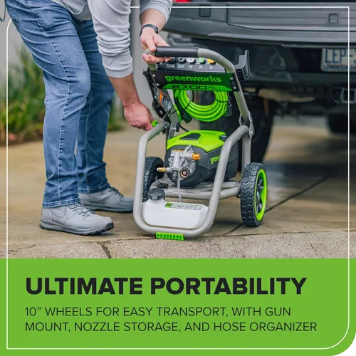 Miniatura 7 de Greenworks Pro Sin Escobillas 2700 PSI (Certificado CSA) 2.3 GPM Máx. / 1.2 GPM Lavadora a Presión Eléctrica