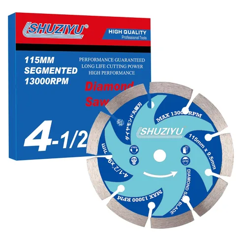 Miniatura 8 de 4-1/2" (115mm)-30T, hoja de sierra circular de trabajo de metal, eje 3/8 "(9.5mm), uso en todas las marcas de sierra inalámbrica de eje de 0.374 in