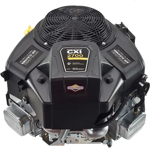 Briggs and Stratton 49T877 Commercial Turf Series 27 Gross HP 810cc V-Twin con filtro de aire ciclónico y 1 pulgada por 3-5/32