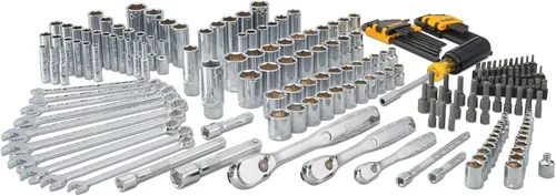 Miniatura 2 de DEWALT - Juego de herramientas mecánicas, encastre de 0.25, 0.375 y 0.5 pulgadas, SAE/métrico, 205 piezas (DWMT81534)