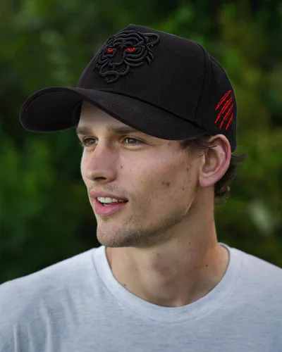 Miniatura 3 de Gorra de béisbol de tigre para papá, gorra de camionero bordada con animal ajustable, gorra de golf y tenis para hombres y mujeres