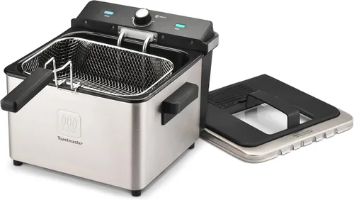 Miniatura 2 de Toastmaster TM-168DF Freidora, 4 litros, acero inoxidable/negro