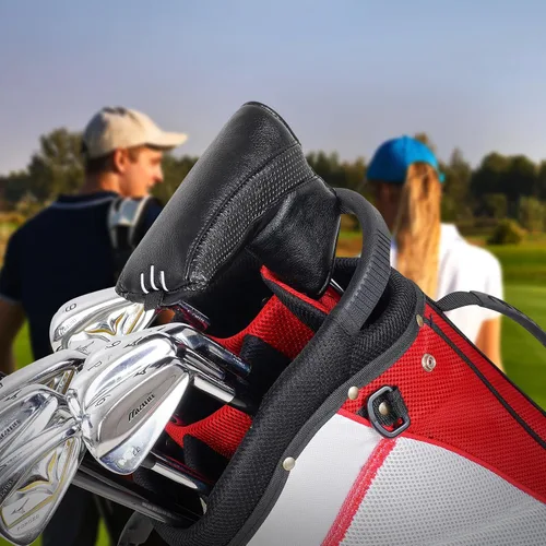 Miniatura 2 de Cubierta clásica duradera para cabeza de palo de golf Craftsman Golf para Driver, Maderas, Híbridos y Cubierta para putter de mazo de hoja