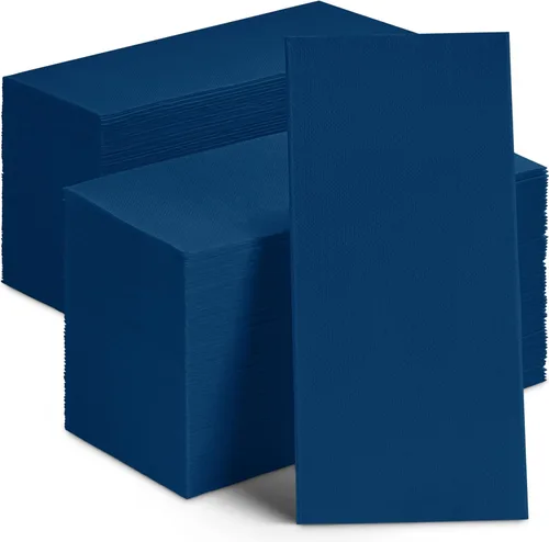 Miniatura 10 de Servilletas de cena desechables de papel rosa, [paquete de 300] servilletas de papel rosa acolchadas de 12" x 17" para bodas, recepciones, baños
