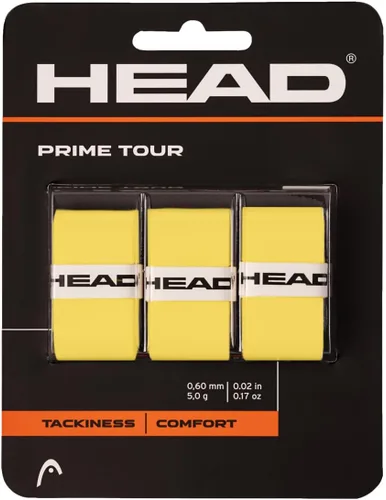 Miniatura 4 de HEAD Prime Tour paquete de 3 overgrip, color negro Gris