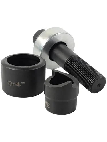 AMZCNC Unidad perforadora de 3/4 pulgadas de tamaño de orificio de conducto con perno de extracción manual - (1.115 pulgadas - tamaño real del
