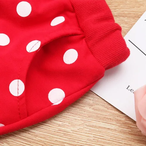 Miniatura 6 de Conjunto de 2 piezas de camiseta de manga larga + pantalones para bebé niña