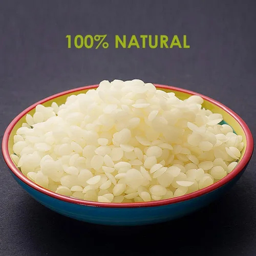 Miniatura 4 de Pellets de cera de abeja blanca de 10 libras para hacer velas, pastillas de cera de abejas para el cuidado del cabello, bálsamo labial, suministros