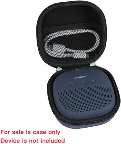 Miniatura 2 de Hermitshell Estuche rígido de viaje para altavoz Bluetooth portátil Bose SoundLink Micro de 2ª generación / 1ª generación (negro)