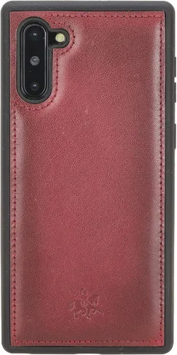 Miniatura 285 de Venito Lucca - Funda de piel compatible con Samsung Galaxy Note 10 (6,3 pulgadas), extra segura, con cubierta trasera acolchada, cocodrilo negro