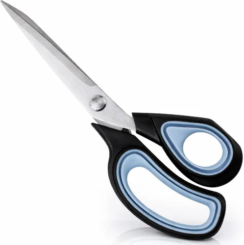 Mr. Pen - Tijeras de sastre prémium resistentes, 9.5 pulgadas, acero inoxidable, multiusos, industriales, tijeras de tela para cortar ropa, coser