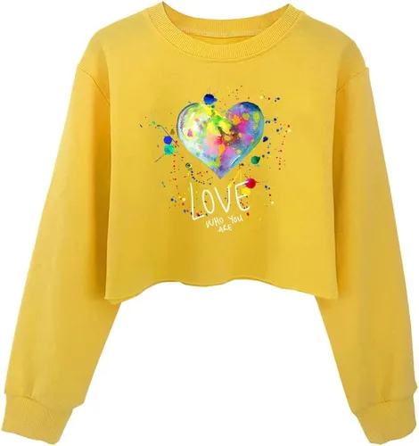 Miniatura 38 de Camiseta corta para niñas y niños, linda sudadera estética con gráficos de dibujos animados para adolescentes