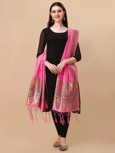 Miniatura 4 de Estampado Animal Seda Hani Dupatta