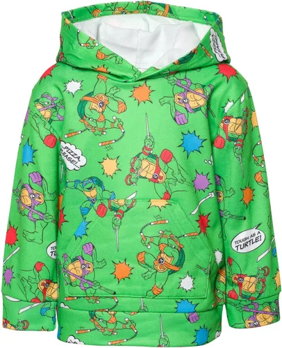 Miniatura 4 de Teenage Mutant Ninja Turtles Conjunto de sudadera con capucha y pantalones de forro polar, tallas para niños pequeños y grandes (2T - 18-20)