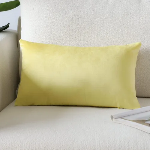 Miniatura 62 de Artscope Fundas de Almohada de Terciopelo de Lujo Súper Suaves Decorativas Cuadradas Fundas de Cojín para Sofá Sillón Dormitorio Decoración