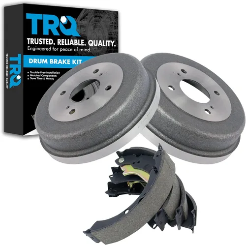 Miniatura 56 de Kit de tambor de freno y zapata ABS trasero TRQ Compatible con Subaru Forester Impreza