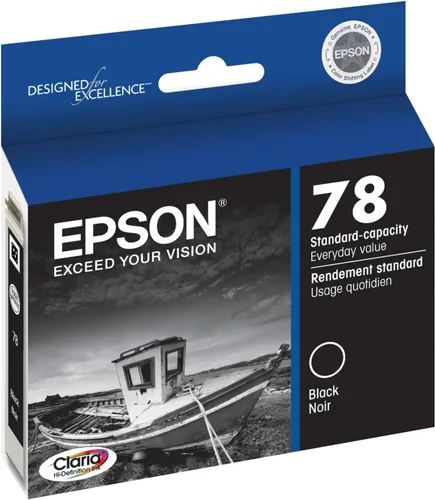 Miniatura 2 de Epson T078120-S Claria Hi-Definition 78 Cartucho de inyección de tinta de capacidad estándar - Negro