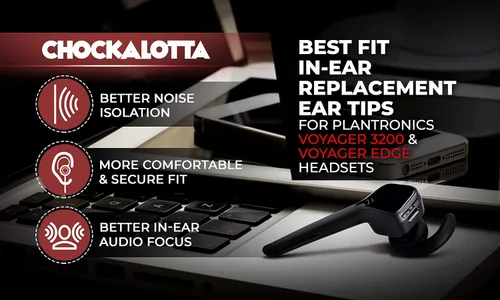 Miniatura 8 de Almohadillas de repuesto intrauditivas compatibles con Plantronics Poly Voyager 3200/Edge