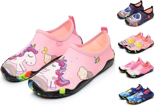 Zapatos de agua para niños pequeños zapatos de natación de suela suave gruesa para niños deportes al aire libre calcetines acuáticos descalzos