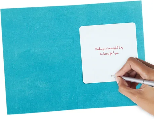Miniatura 5 de Tarjeta de cumpleaños Hallmark Signature para mamá (Flores)